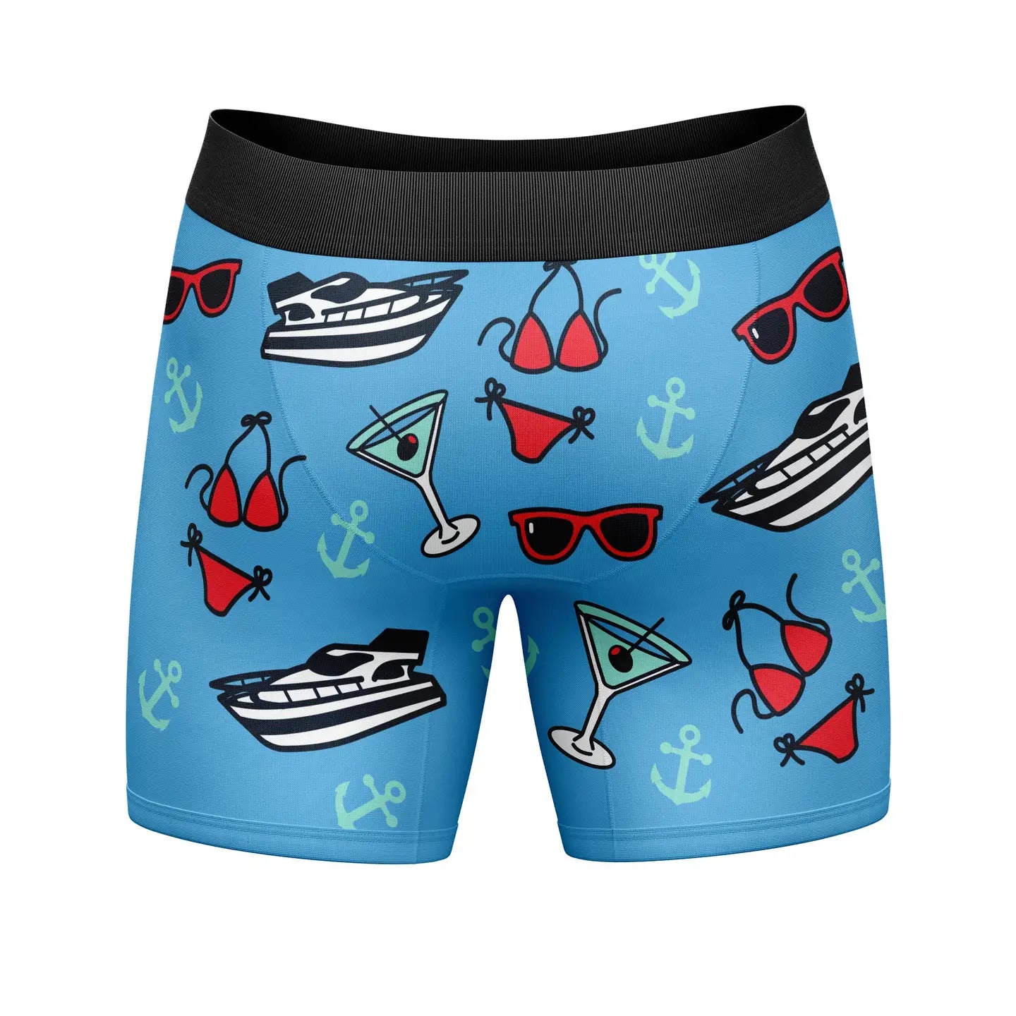 Boats and Hoes Boxer Briefs