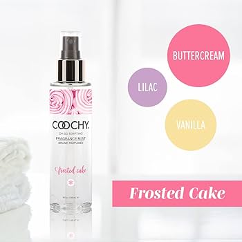COOCHY FRAGRANCE SPRAY FROSTED CAKE - 4 FL. OZ.
