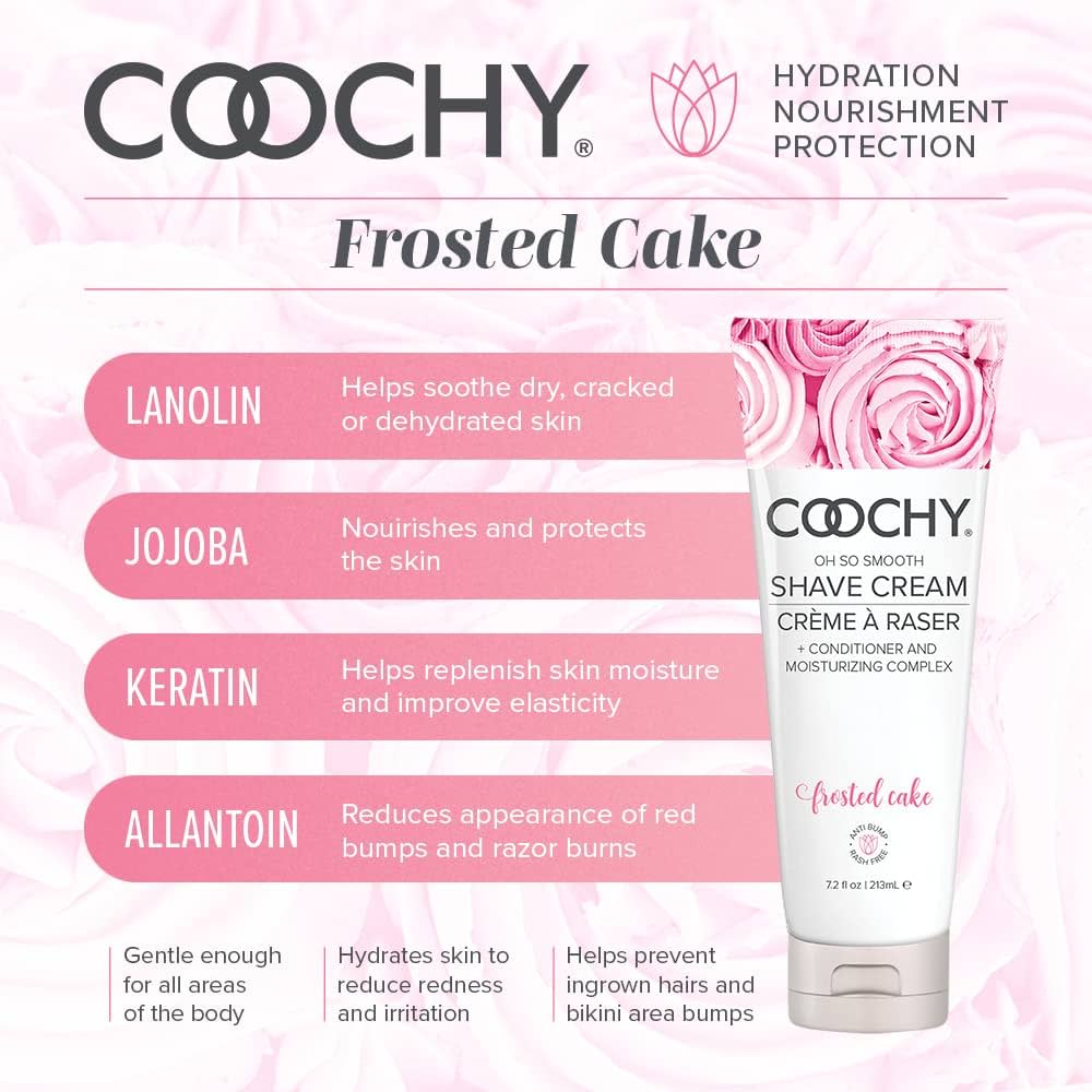 COOCHY SHAVE CREAM - FROSTED CAKE