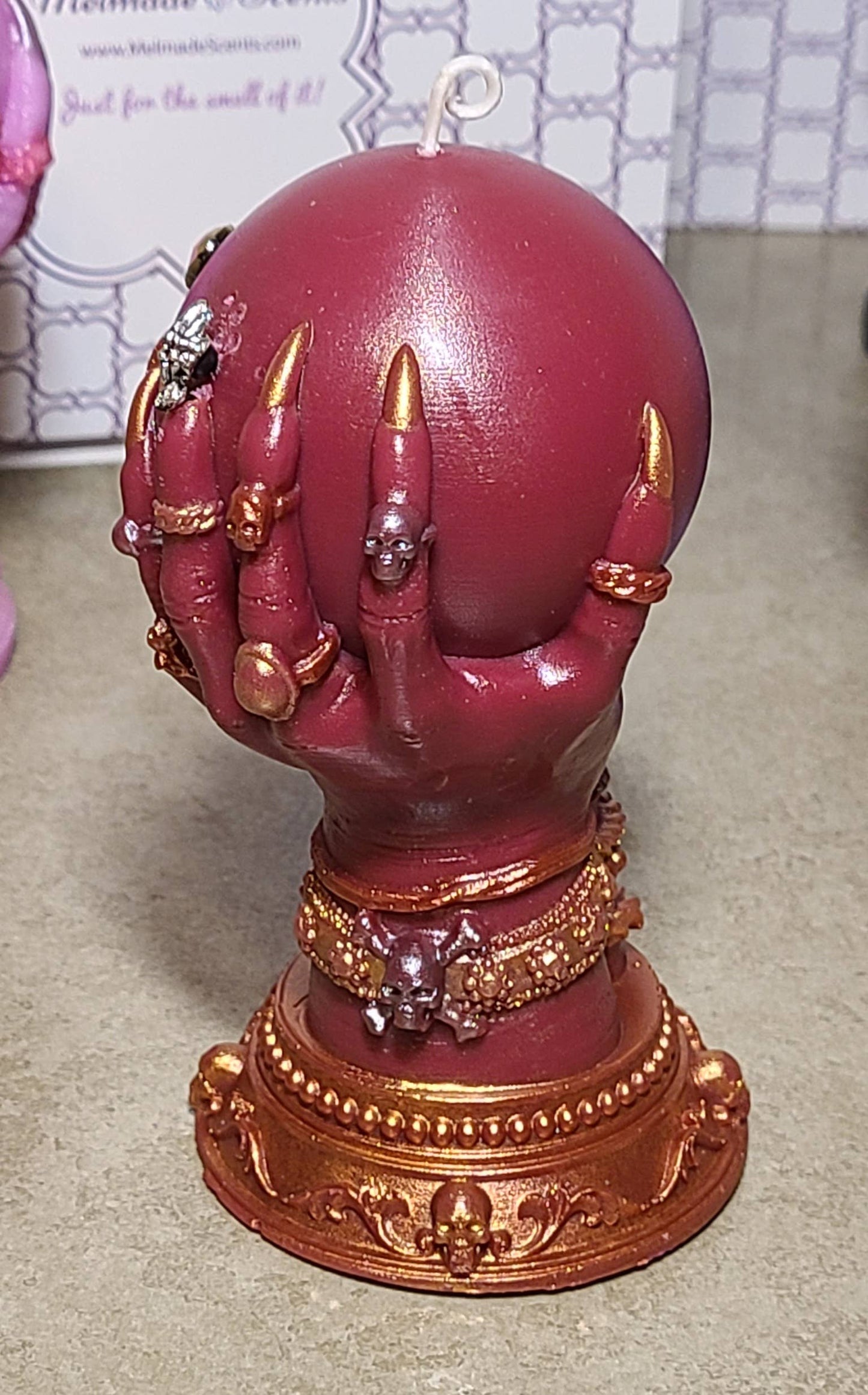 Crystal Ball Candles