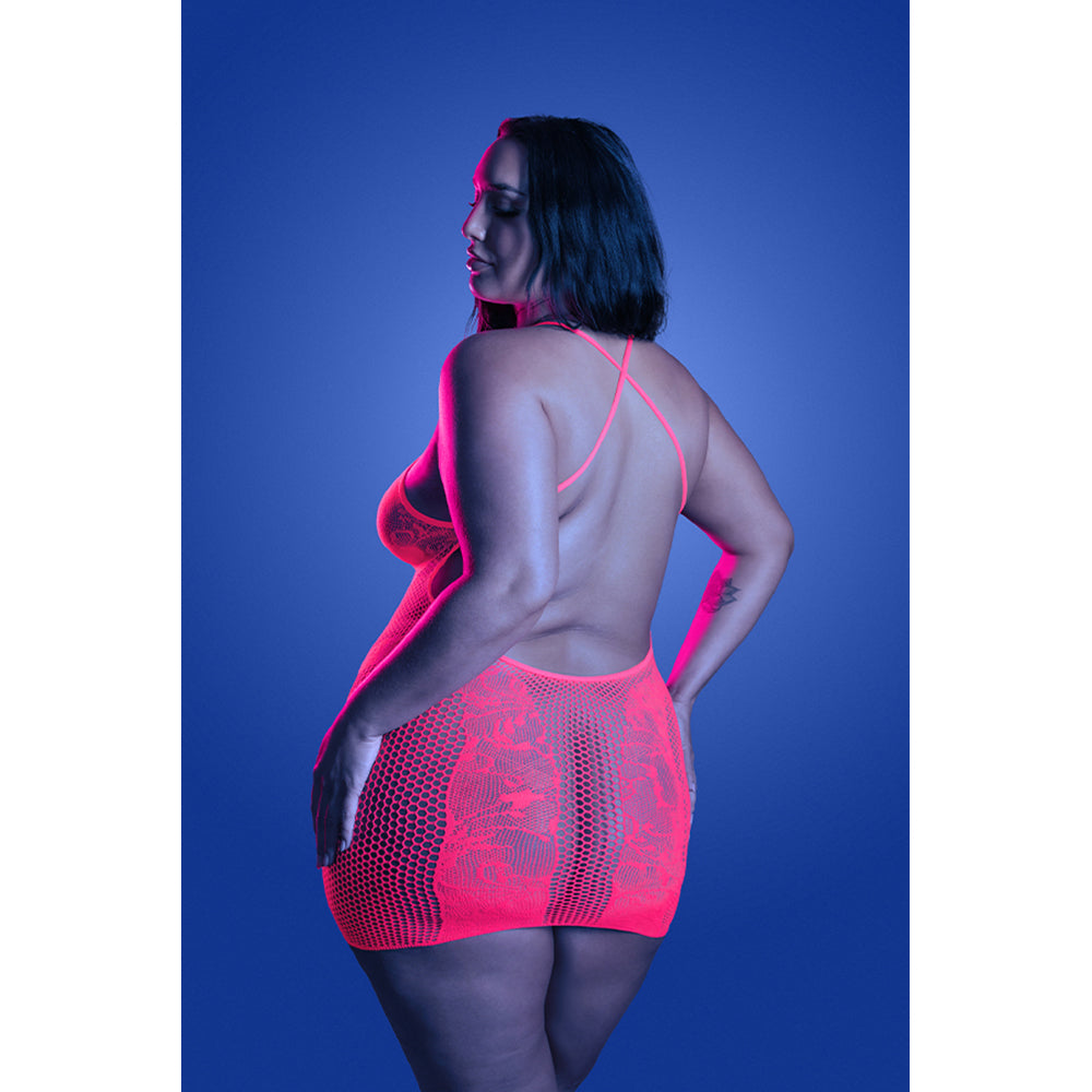 Queen Size Back It Up Dress - nv GL2659