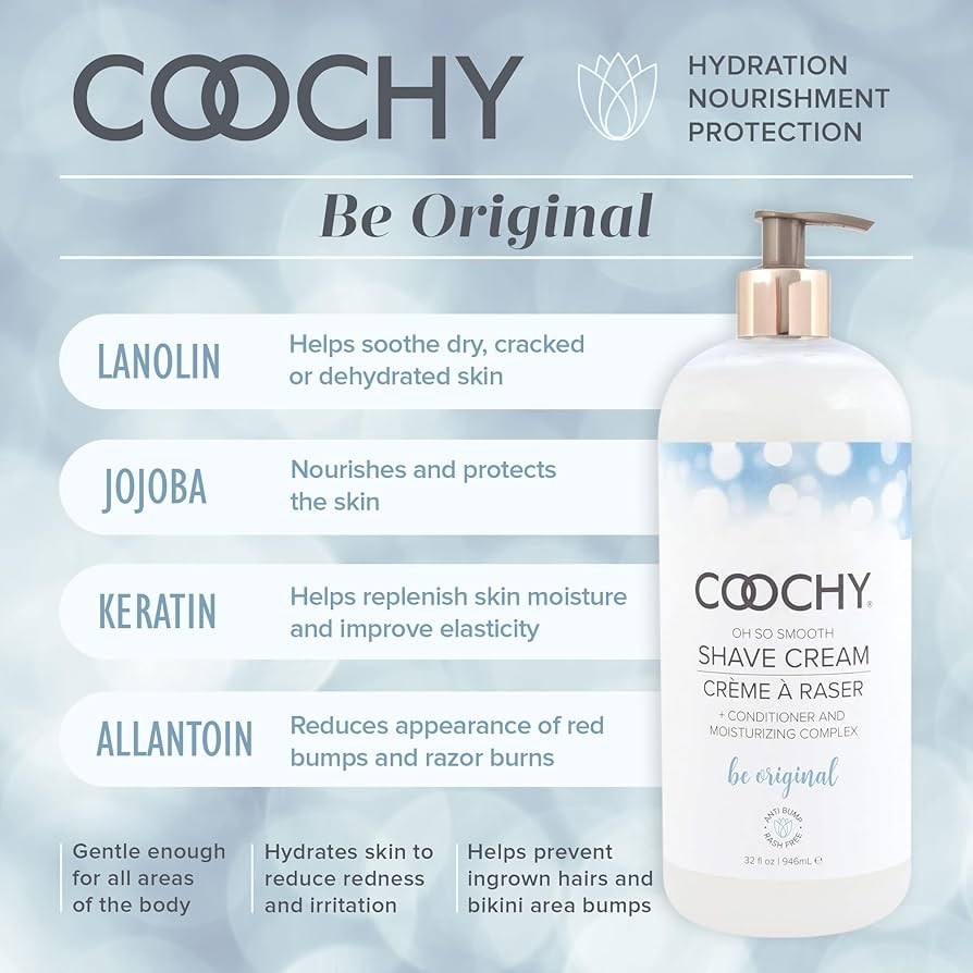 COOCHY SHAVE CREAM - BE ORIGINAL