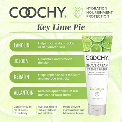 COOCHY SHAVE CREAM- KEY LIME PIE