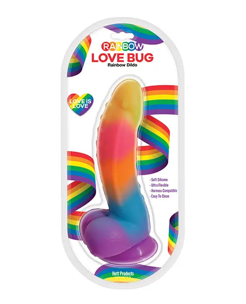Love Bug Dildo Rainbow - eld HP3542