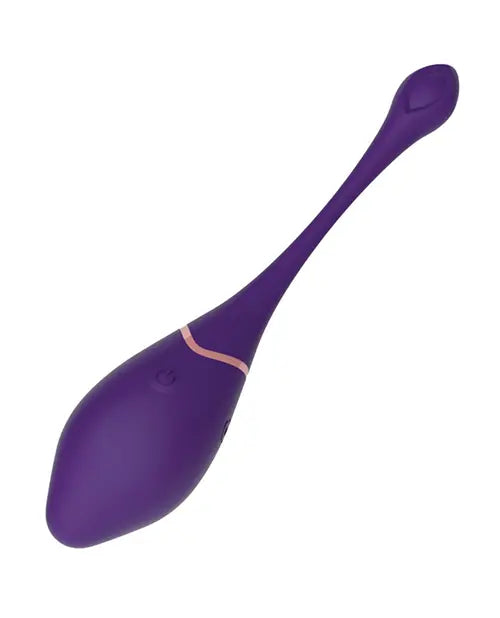 Rechargeable Silicone Egg Vibrator Purple - eld OEJSG-SL-A504