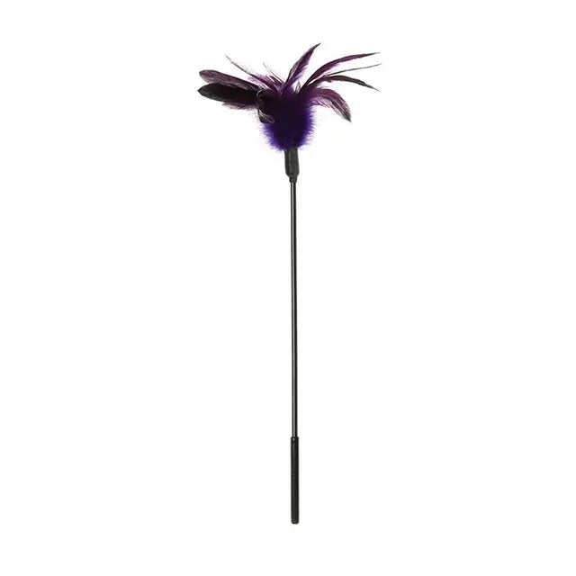 Body Tickler Starburst Feather Violet - eld SS720-08