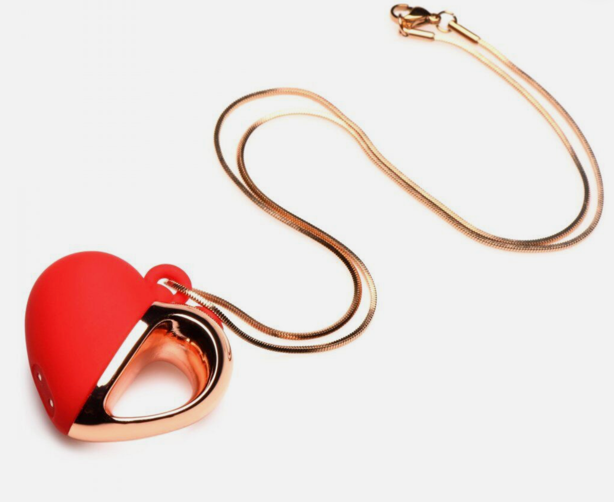 CHARMED- VIBRATING HEART NECKLACE