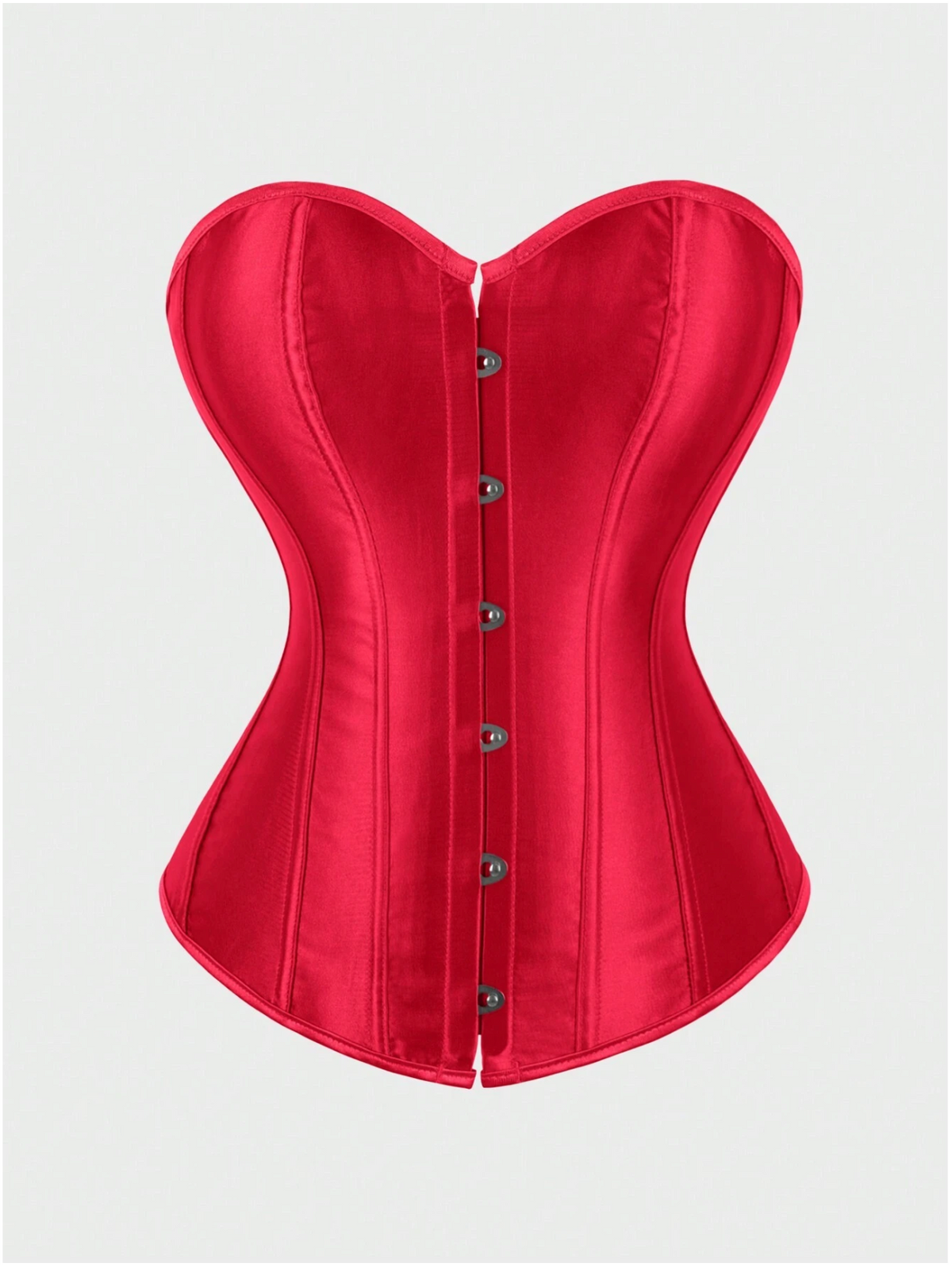 Classic Satin Sweetheart Overbust Corset