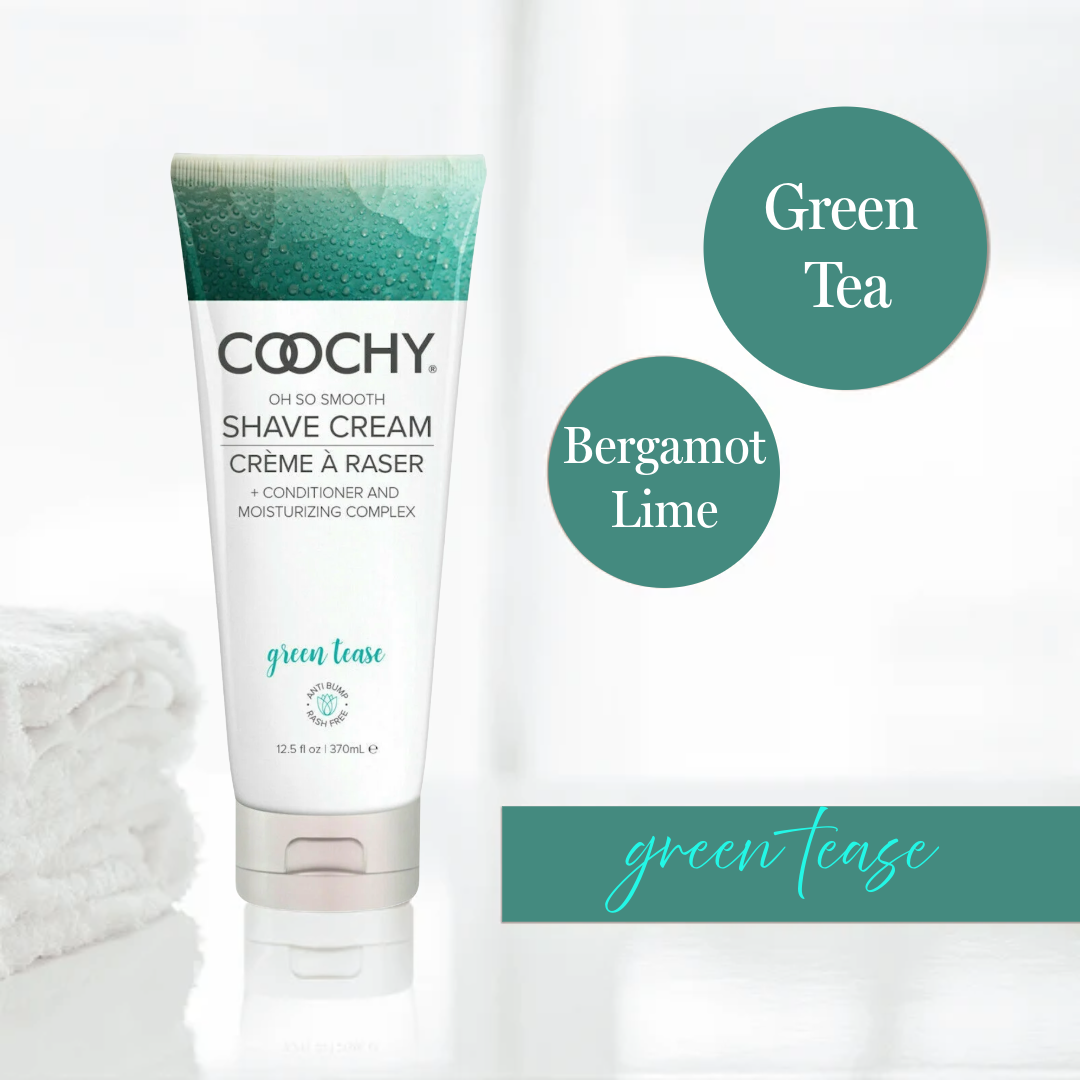 COOCHY SHAVE CREAM - GREEN TEASE