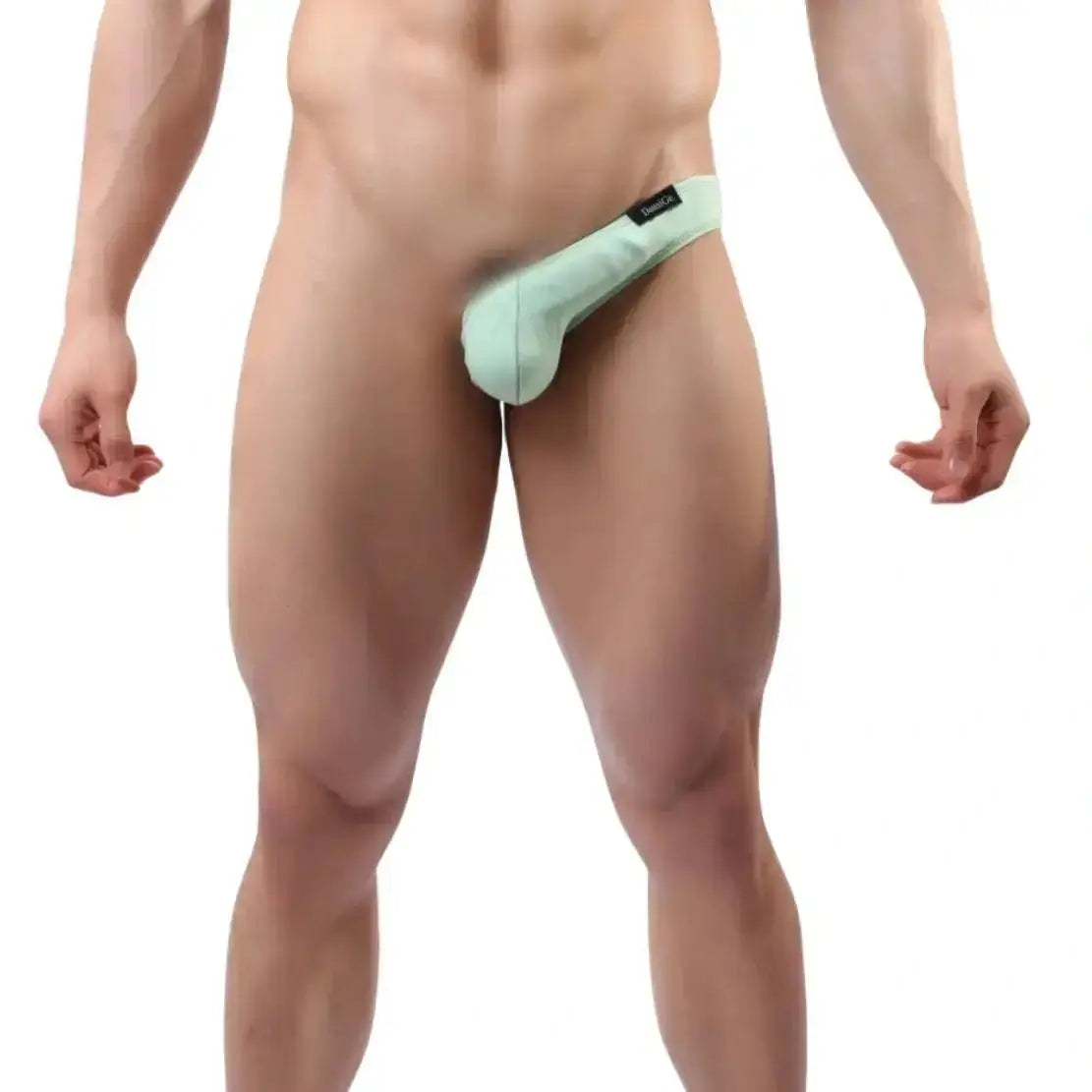 Men's Cotton Thong with Side Personality Strap