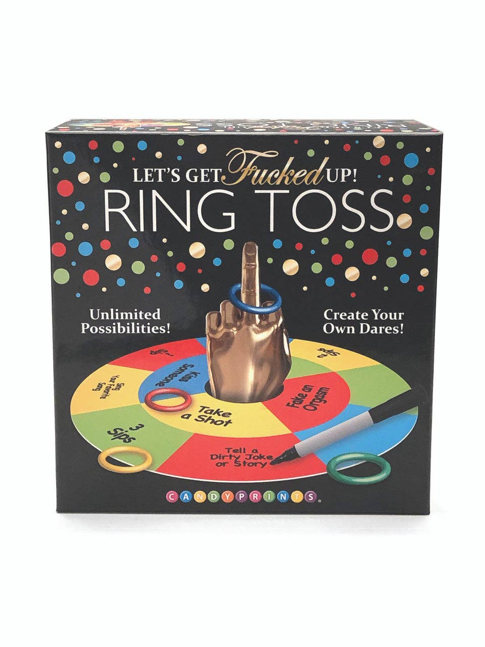 Let's Get Fucked Up Ring Toss Game