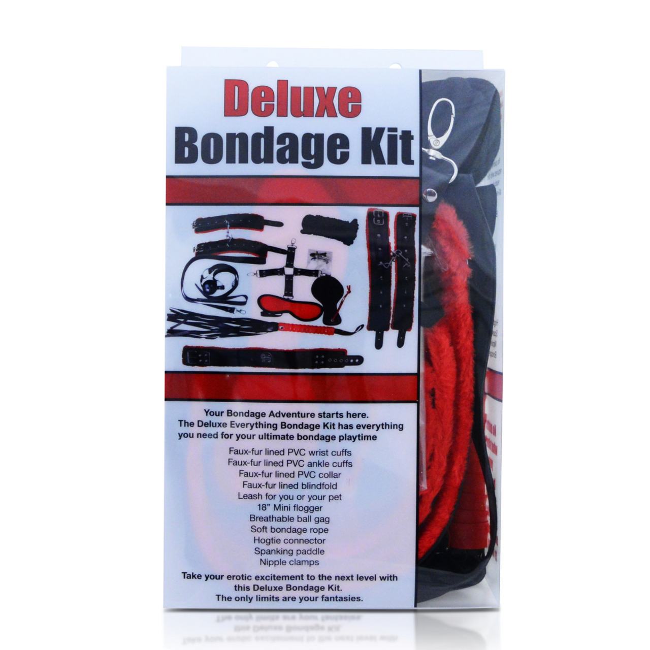 Bondage Kit - 14 Piece Deluxe Bondage Kit