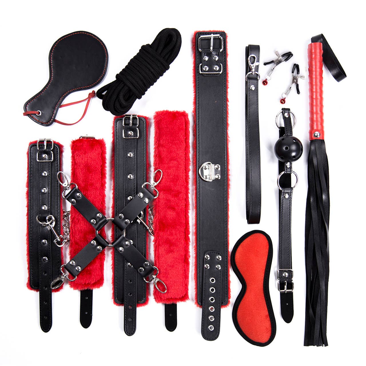 Bondage Kit - 14 Piece Deluxe Bondage Kit