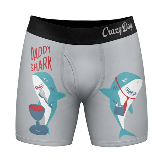 Daddy Shark Boxer Briefs