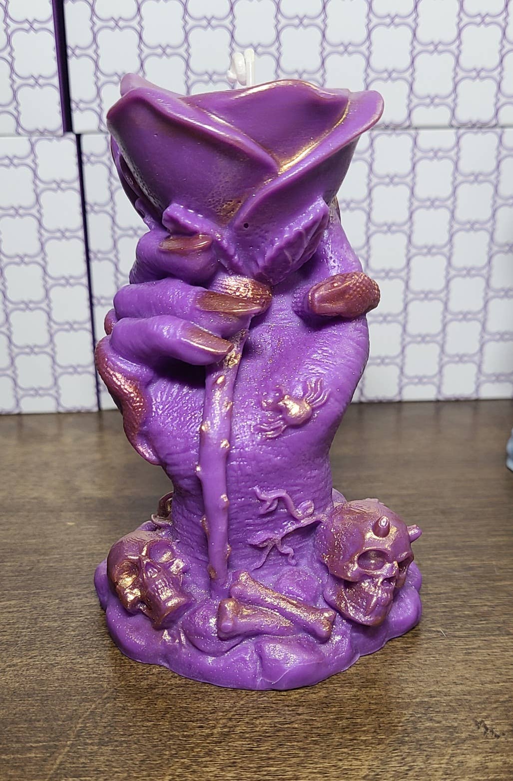 Witch's Rose Candles
