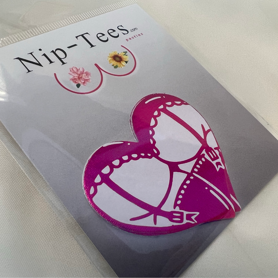Cheeky Booty Heart Nipple Cover Pasties