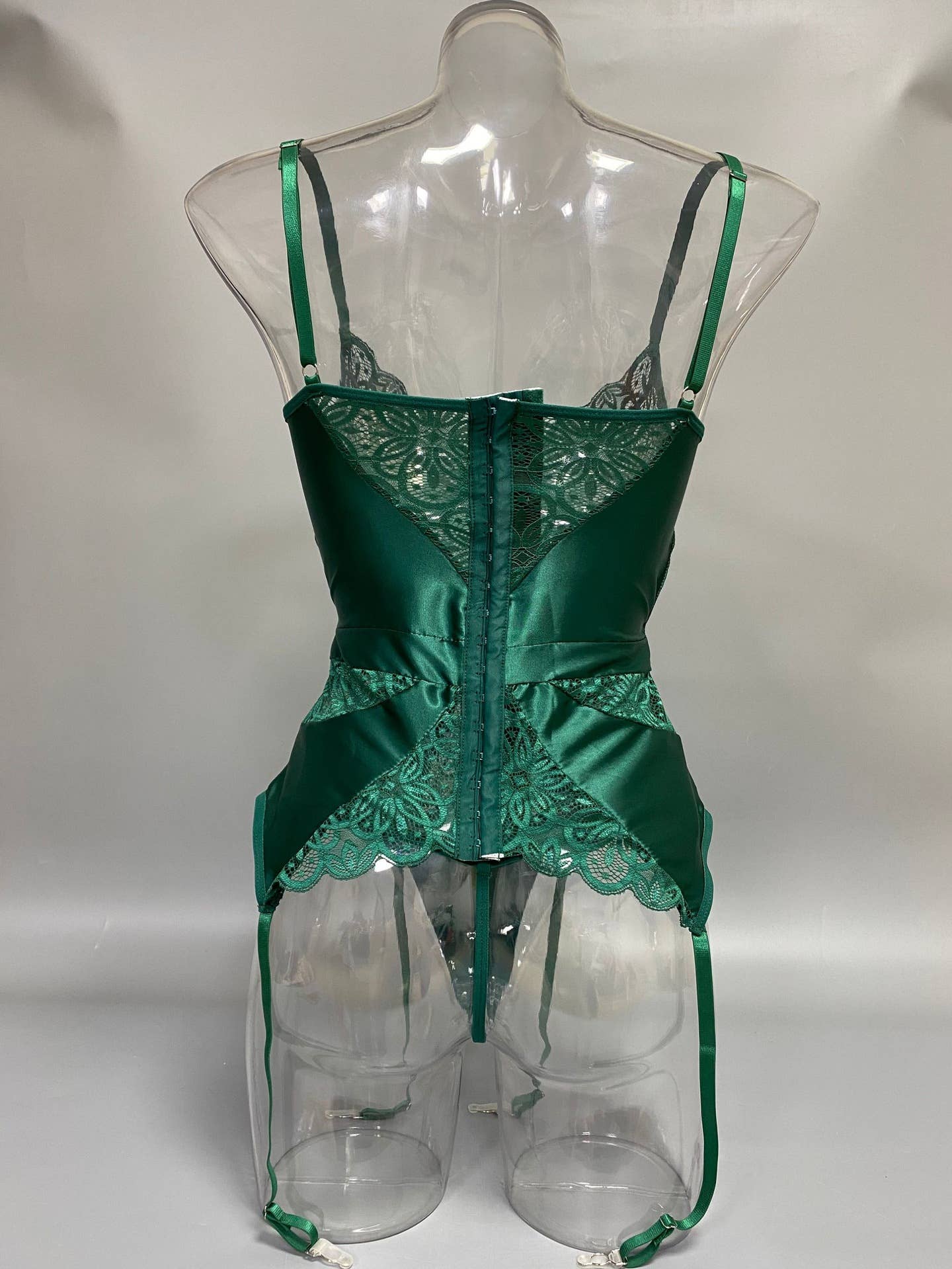 Sexy Lace Jumpsuit Bra Set
