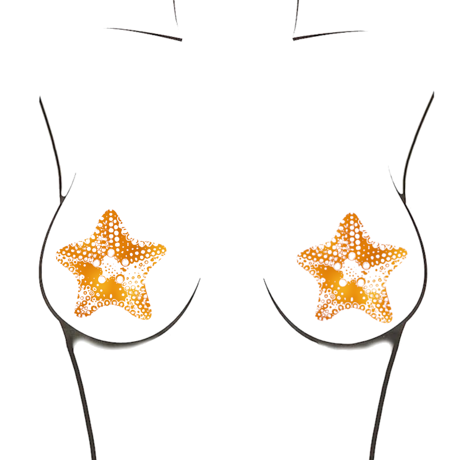 Starfish Nipple Cover Pasties BUNDLE