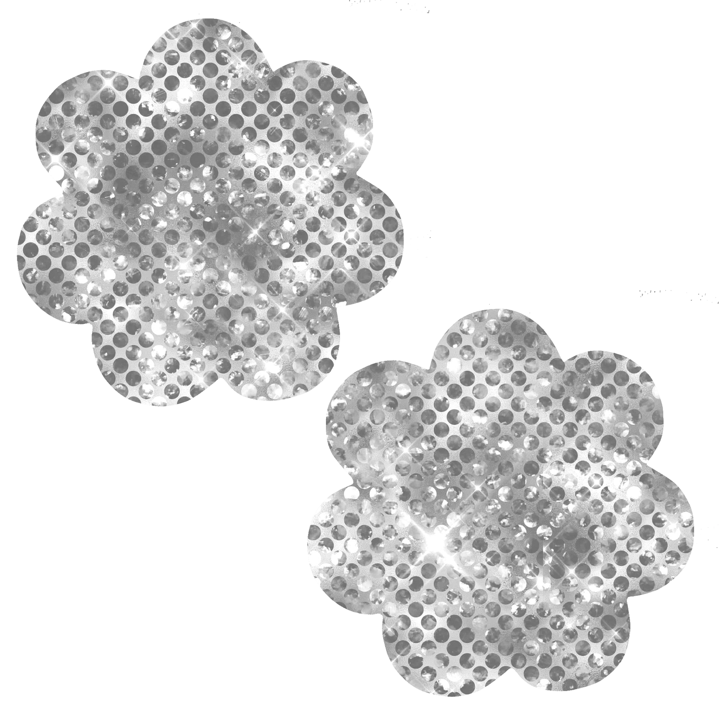 Sequin Flower Nipple Cover Pasties