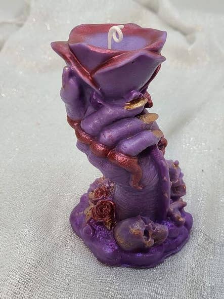 Witch's Rose Candles