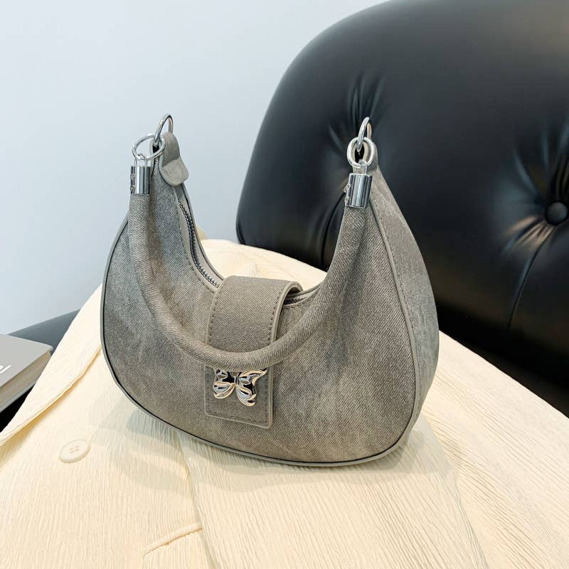 Crescent hobo bag shoulder bag crossbody