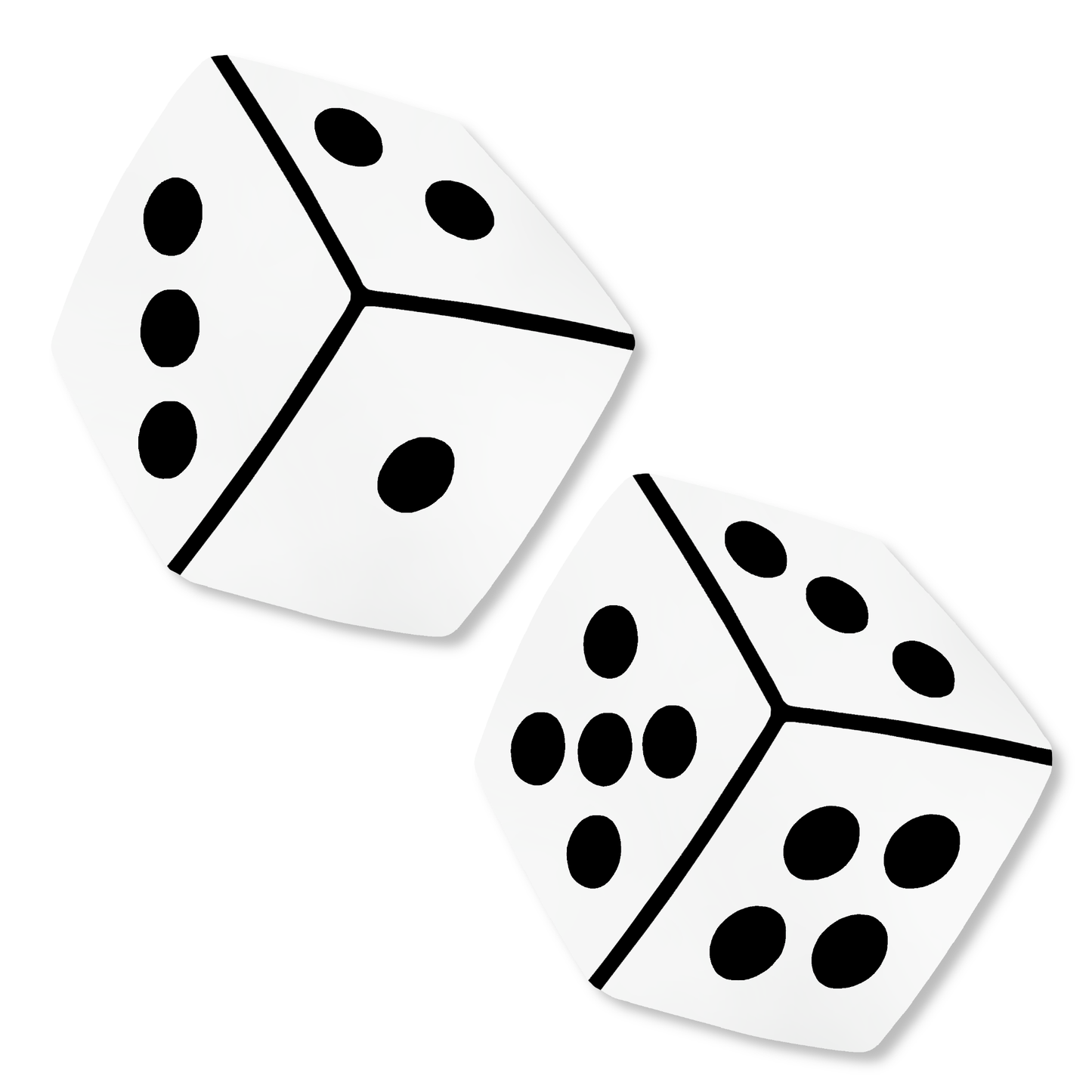 Dice Nipple Cover Pasties