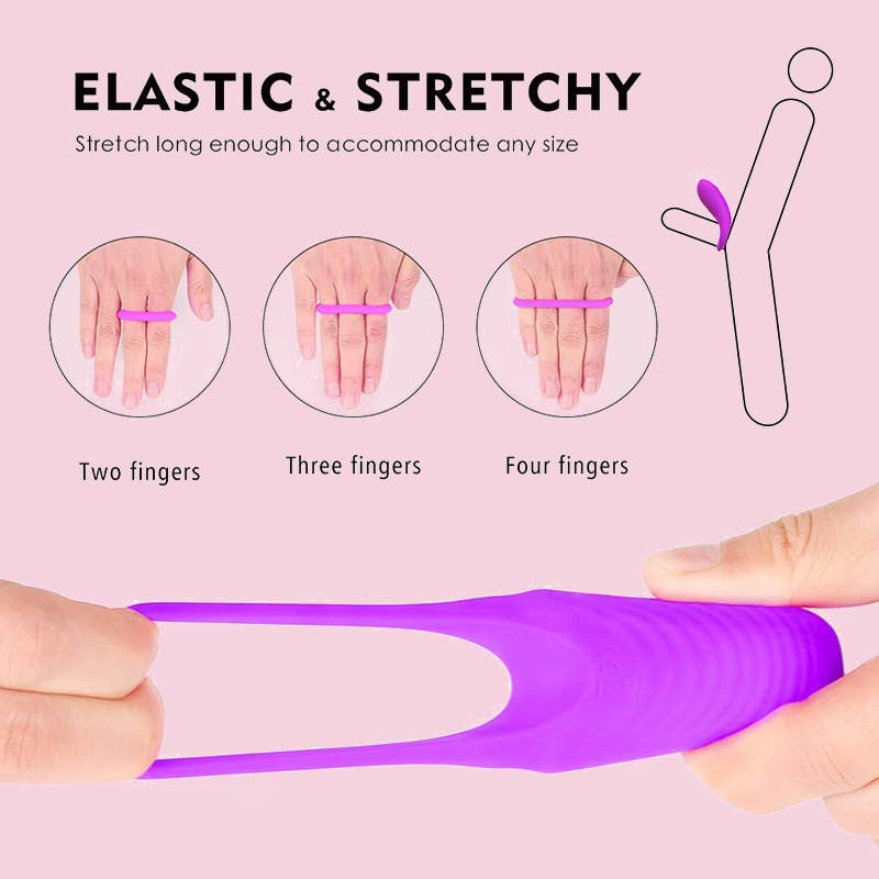 Remote-controlled Wireless Vibrator Lock Ring