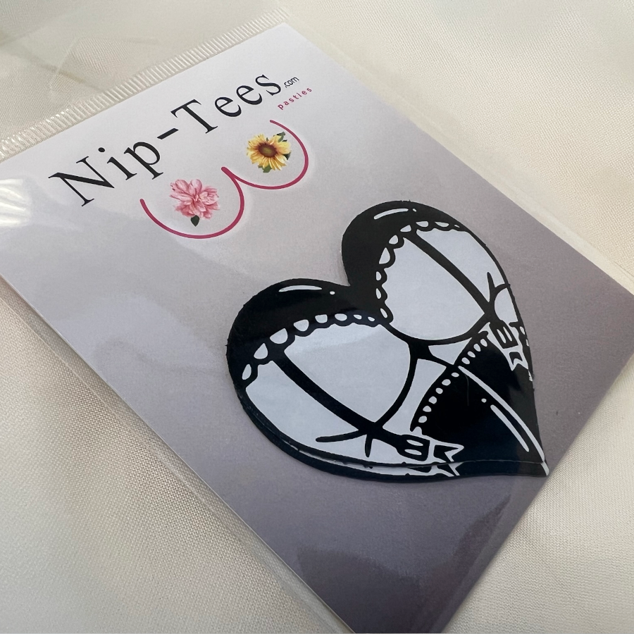 Cheeky Booty Heart Nipple Cover Pasties