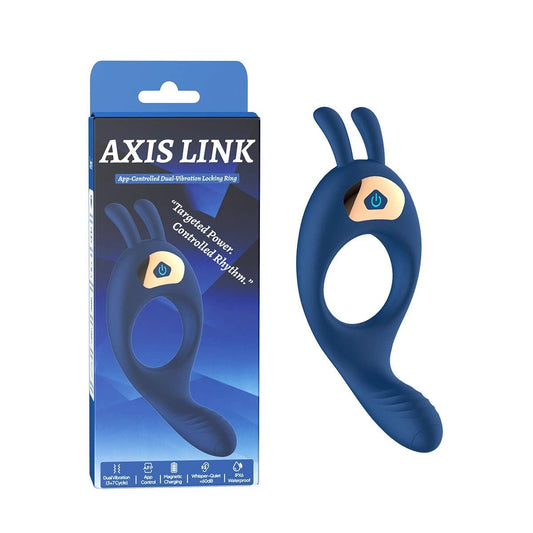 AIERSHA Axis Link App-Control Dual-Motor  Vibrator cock Ring