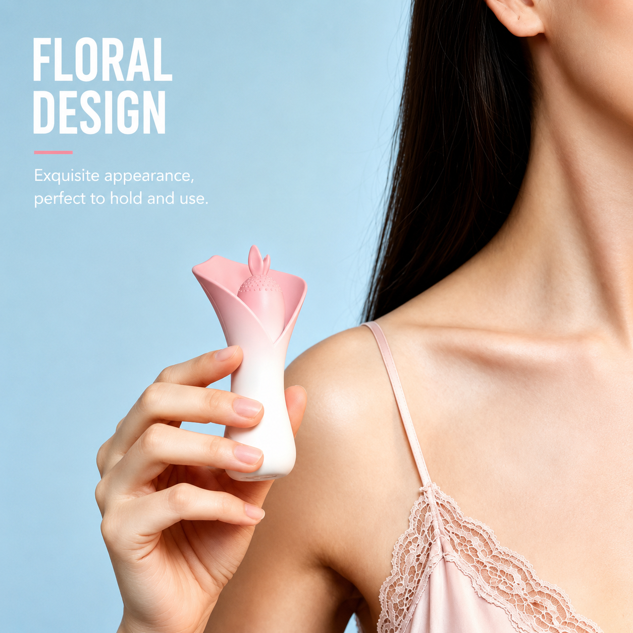 Rose Lily Clitoral StimulatorWaterproof Floral Wellness Gift