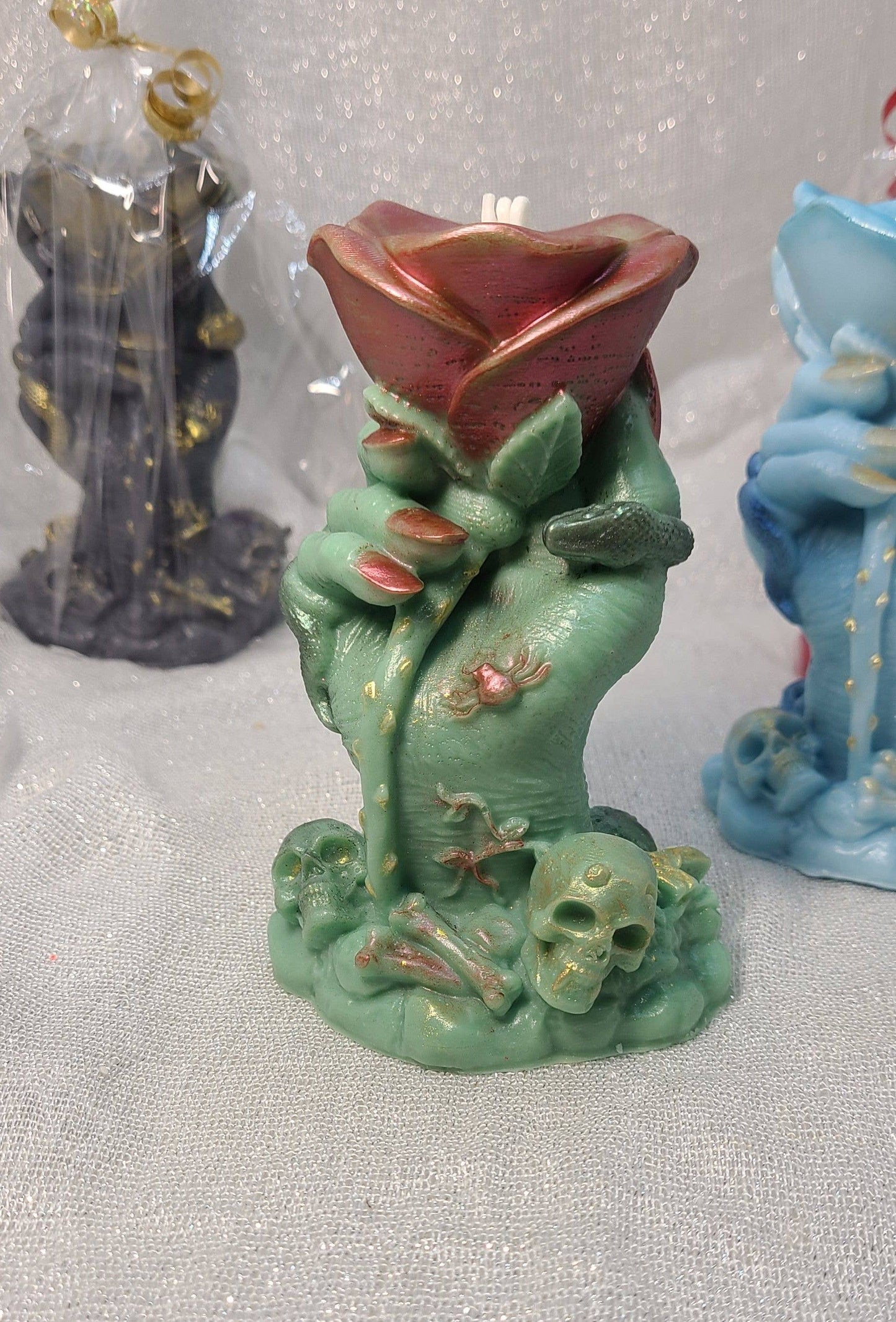 Witch's Rose Candles