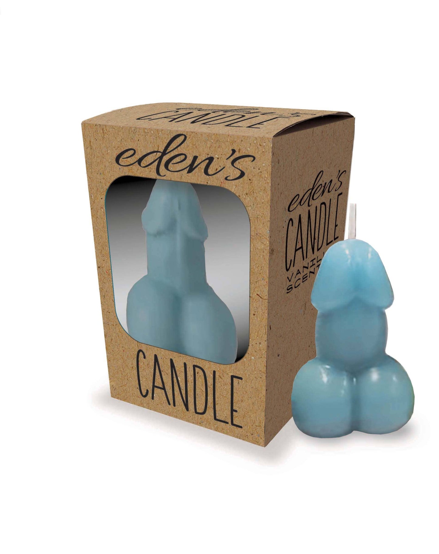 Eden’s Candle Vanilla Scented Penis POP Display of 12 Votive Candle