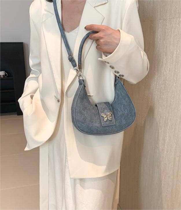 Crescent hobo bag shoulder bag crossbody