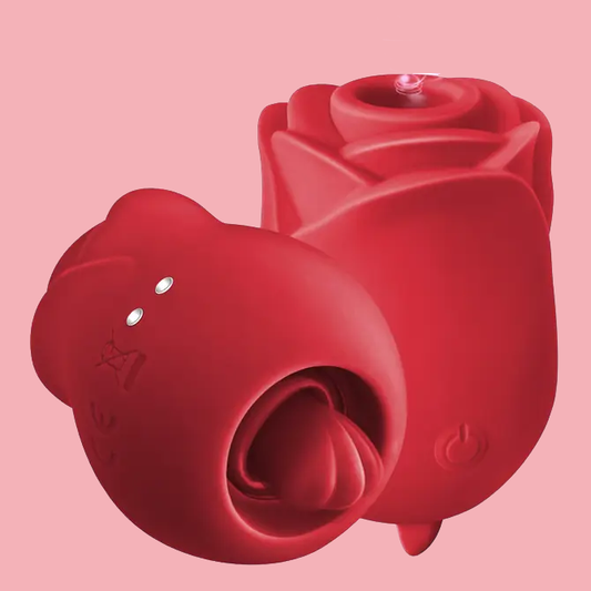 Rose and tongue 2 in 1 Adult Sex Toys