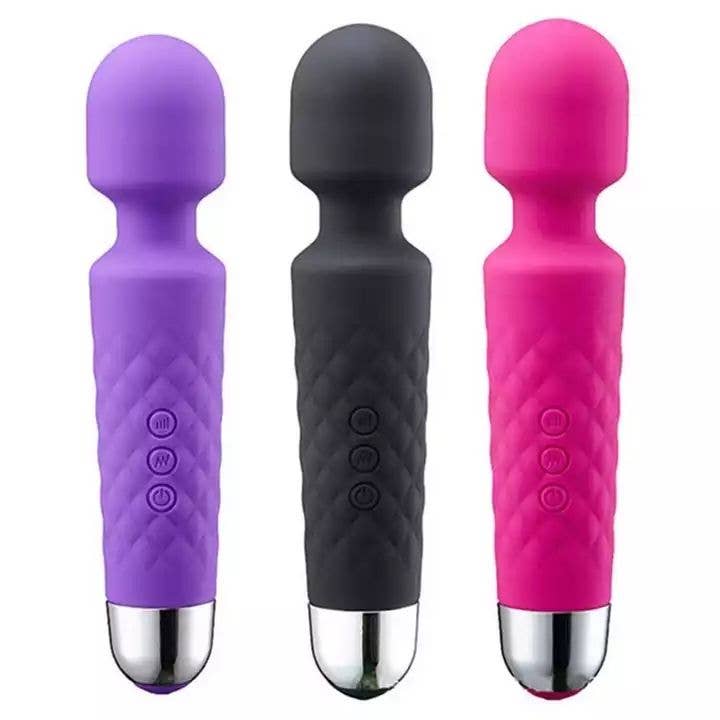 20 Speed Waterproof Wand Vibrator for Women Massage Toy