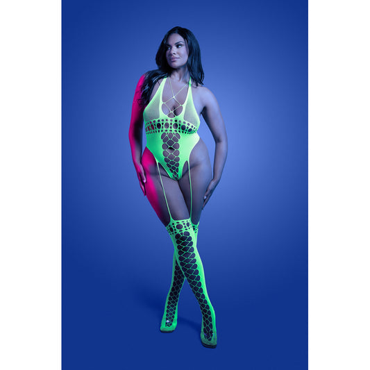 Queen Size Paradigm Teddy Bodystocking - nv GL2552