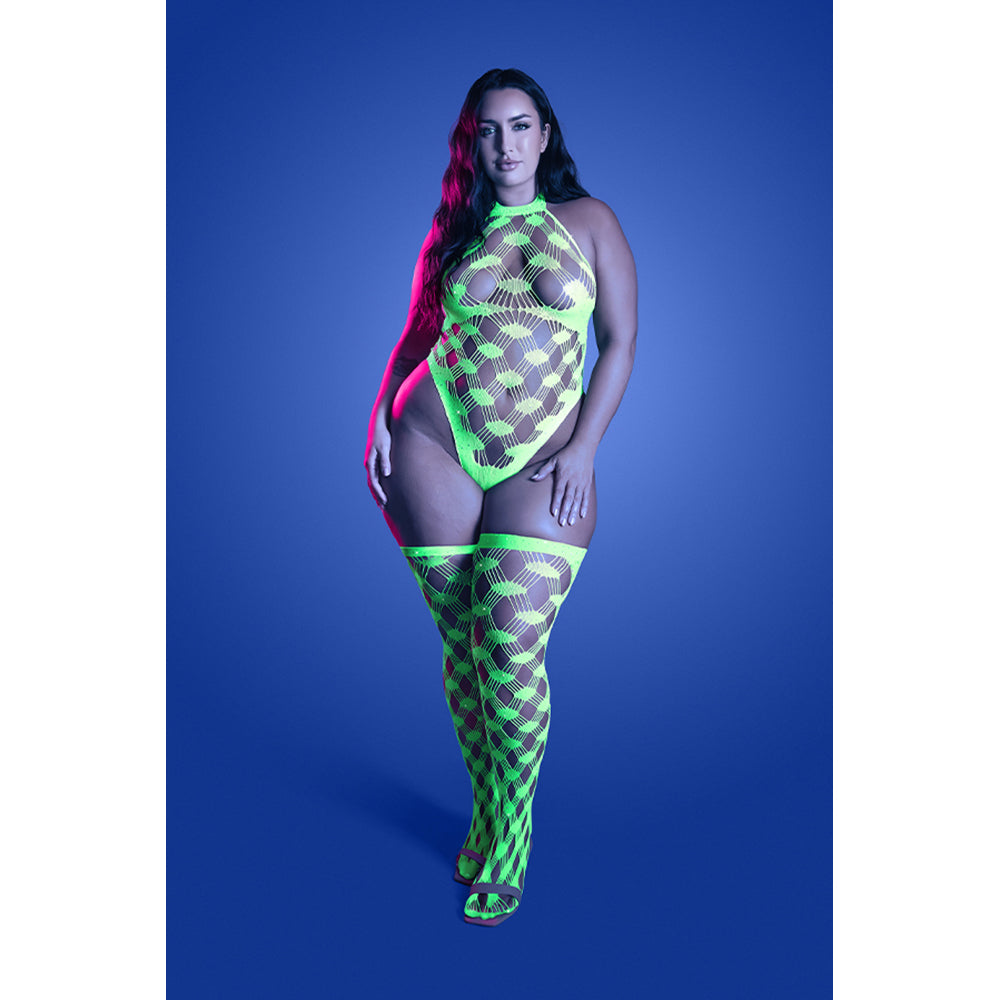 Queen Size Adrenaline Teddy & Stockings - GL2662