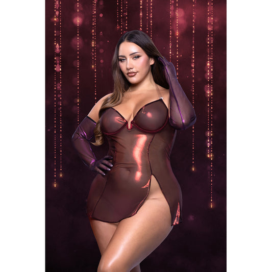 Queen Size Hollywood Scarlet - PL2639