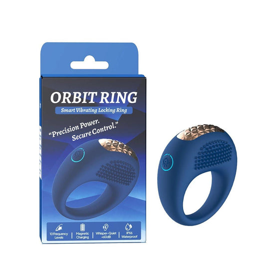 AIERSHA Orbit Ring:  App-Control Vibrating Locking Ring