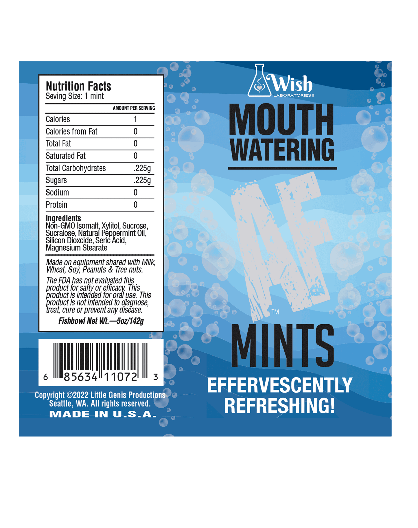 Mouth Watering Mints POP Display of 100
