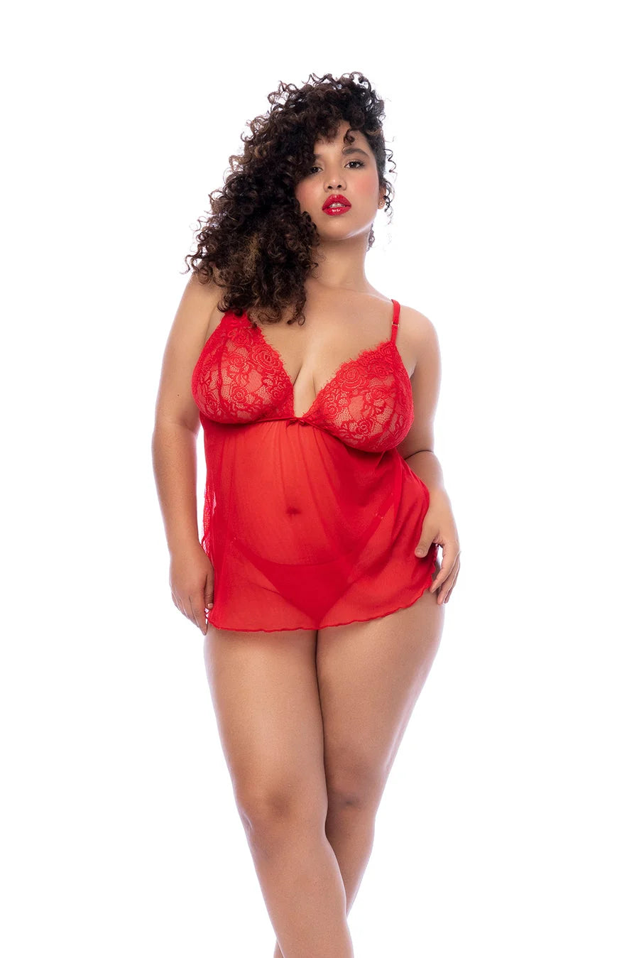 Babydoll w/ Matching G-String - MP7562X