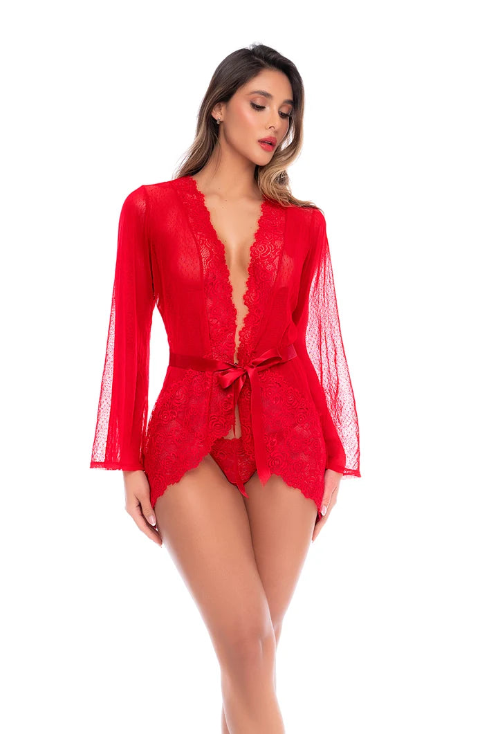 Robe w/ Matching Thong - MP7639