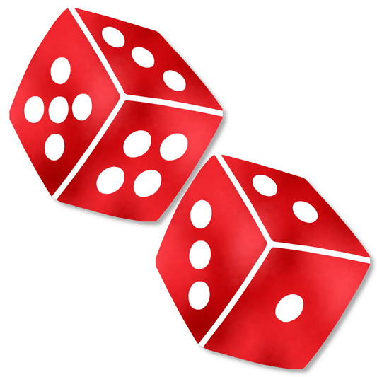 Dice Nipple Cover Pasties