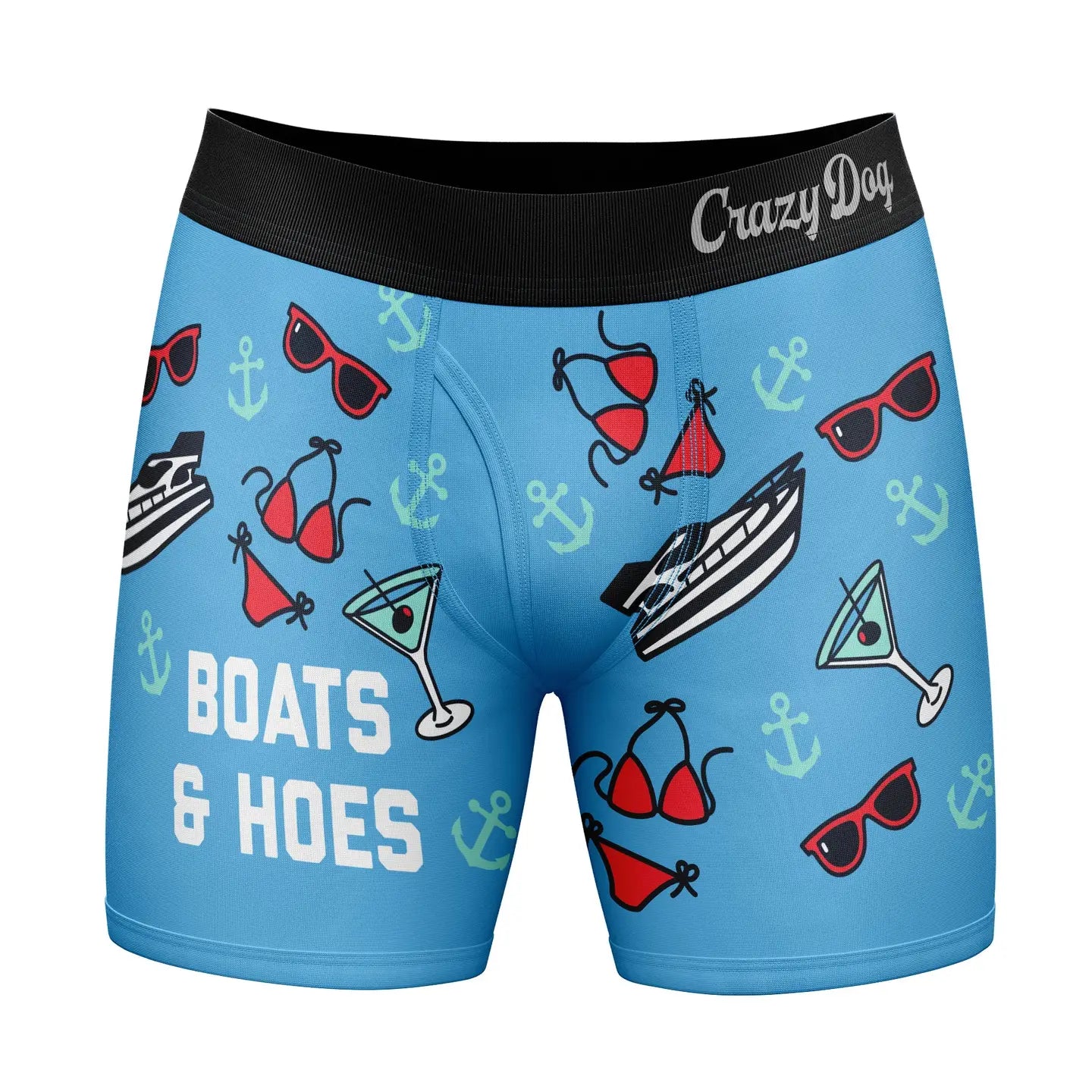 Boats and Hoes Boxer Briefs