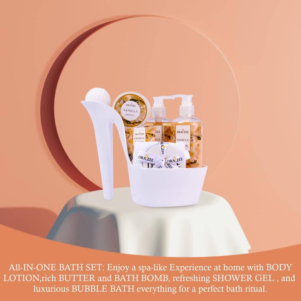 Mothers Day Gift  8 Pc Vaniila Spa Set, Gift Set for Women