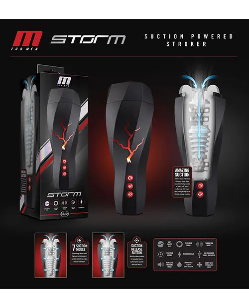 Storm Suction Powered Stroker - eld BL82304