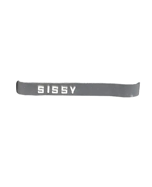 Sissy Leather Collar - eld BWB-B35