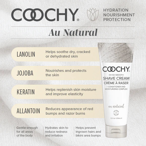 COOCHY SHAVE CREAM - AU NATURAL