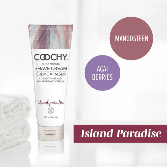 COOCHY SHAVE CREAM - ISLAND PARADISE