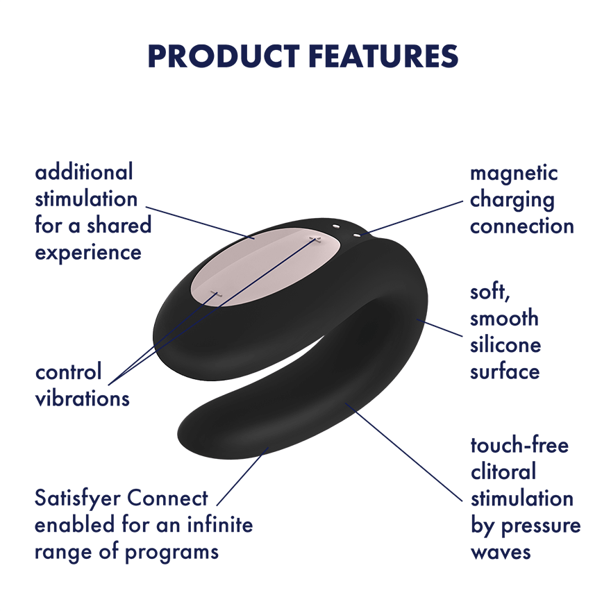 Satisfyer Double Joy- Partner Vibrator